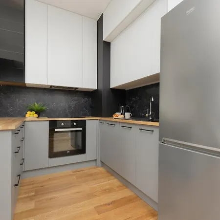 Cozy With Air Conditioner And Parking By Renters Warszawa
